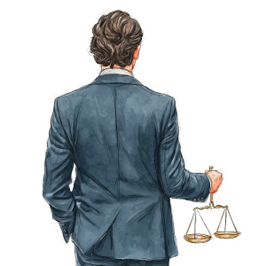 Lawyer With Scales Vinyl Car Decal Sticker – Waterproof & UV-Resistant 3.4133333333333336" Lawyer With Scales Vinyl Car Decal Sticker – Waterproof & UV-Resistant 3.4133333333333336"