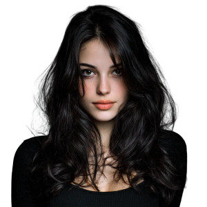 Beautiful Dark-Haired Woman V3 Vinyl Car Decal Sticker – Waterproof & UV-Resistant 3.4133333333333336" Beautiful Dark-Haired Woman V3 Vinyl Car Decal Sticker – Waterproof & UV-Resistant 3.4133333333333336"