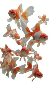 Drifting Fish Vinyl Car Decal Sticker – Waterproof & UV-Resistant 9.706666666666667"