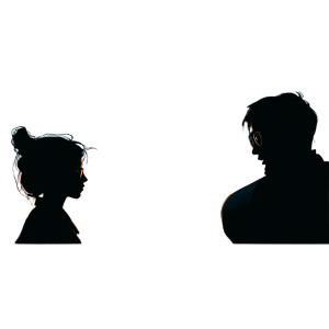 Silhouette On Train Vinyl Car Decal Sticker – Waterproof & UV-Resistant 3.4133333333333336"