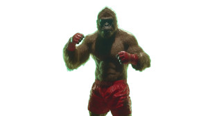 Bigfoot Kickboxing Vinyl Car Decal Sticker – Waterproof & UV-Resistant 5.4