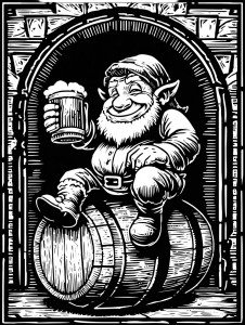 Bearded Gnome Vinyl Car Decal Sticker – Waterproof & UV-Resistant 4.1066666666666665" Bearded Gnome Vinyl Car Decal Sticker – Waterproof & UV-Resistant 4.1066666666666665"