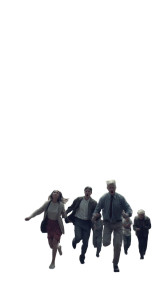 Angelic Pursuit Vinyl Car Decal Sticker – Waterproof & UV-Resistant 9.706666666666667"