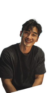 Smiling Korean Man V3 Vinyl Car Decal Sticker – Waterproof & UV-Resistant 4.8533333333333335"