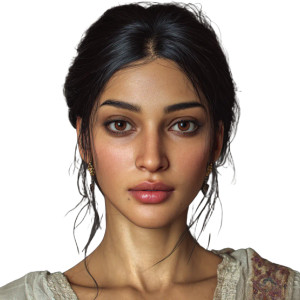 Ai Influencer Portrait Vinyl Car Decal Sticker – Waterproof & UV-Resistant 6.826666666666667"