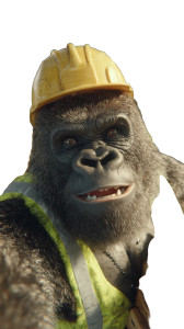 Gorilla Vlogger V2 Vinyl Car Decal Sticker – Waterproof & UV-Resistant 4.8533333333333335"