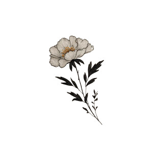 Minimalist Flower Tattoo Vinyl Car Decal Sticker – Waterproof & UV-Resistant 3.4133333333333336" Minimalist Flower Tattoo Vinyl Car Decal Sticker – Waterproof & UV-Resistant 3.4133333333333336"