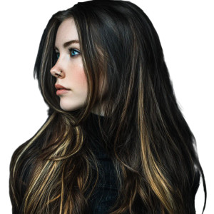 Goth Model Headshot Vinyl Car Decal Sticker – Waterproof & UV-Resistant 3.4133333333333336" Goth Model Headshot Vinyl Car Decal Sticker – Waterproof & UV-Resistant 3.4133333333333336"