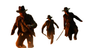 Indiana Jones Combat Vinyl Car Decal Sticker – Waterproof & UV-Resistant 5.4