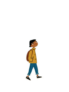 Boy Walking Vinyl Car Decal Sticker – Waterproof & UV-Resistant 4.1066666666666665" Boy Walking Vinyl Car Decal Sticker – Waterproof & UV-Resistant 4.1066666666666665"