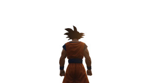 Goku In Gta Vinyl Car Decal Sticker – Waterproof & UV-Resistant 2.72"