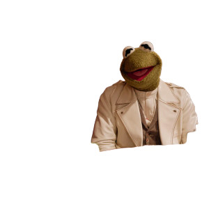 Kanye And Kermit Vinyl Car Decal Sticker – Waterproof & UV-Resistant 3.4133333333333336"