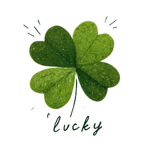 Lucky Shamrock Vinyl Car Decal Sticker – Waterproof & UV-Resistant 6.826666666666667"