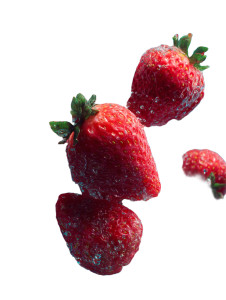 Vibrant Strawberries Burst Vinyl Car Decal Sticker – Waterproof & UV-Resistant 4.1066666666666665"