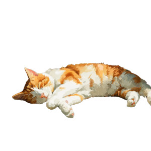 Cat Relaxation Vinyl Car Decal Sticker – Waterproof & UV-Resistant 3.4133333333333336" Cat Relaxation Vinyl Car Decal Sticker – Waterproof & UV-Resistant 3.4133333333333336"