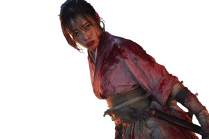 Battle-Scarred Kunoichi Vinyl Car Decal Sticker – Waterproof & UV-Resistant 2.986666666666667"