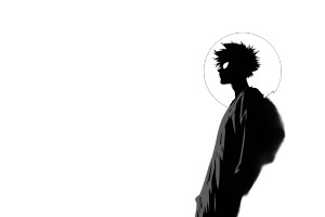 Creepy Anime Silhouette Vinyl Car Decal Sticker – Waterproof & UV-Resistant 2.986666666666667"