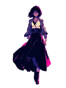 Sailor Saturn Anime Vinyl Car Decal Sticker – Waterproof & UV-Resistant 8.213333333333333"