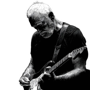 David Gilmour Vinyl Car Decal Sticker – Waterproof & UV-Resistant 6.826666666666667"