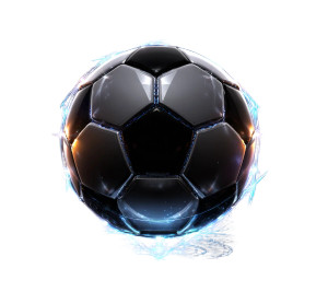 Glowing Soccer Ball V5 Vinyl Car Decal Sticker – Waterproof & UV-Resistant 3.4133333333333336"