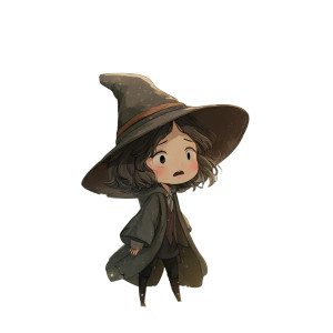 Surprised Chibi Witch Vinyl Car Decal Sticker – Waterproof & UV-Resistant 3.4133333333333336" Surprised Chibi Witch Vinyl Car Decal Sticker – Waterproof & UV-Resistant 3.4133333333333336"