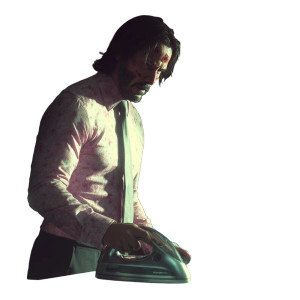 Angry John Wick Vinyl Car Decal Sticker – Waterproof & UV-Resistant 3.4133333333333336"