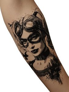 Harley Quinn V9 Vinyl Car Decal Sticker – Waterproof & UV-Resistant 8.213333333333333" Harley Quinn V9 Vinyl Car Decal Sticker – Waterproof & UV-Resistant 8.213333333333333"