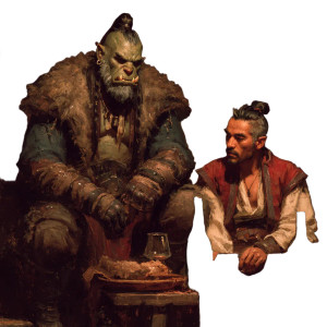 Half-Orc And Half-Elf Vinyl Car Decal Sticker – Waterproof & UV-Resistant 3.4133333333333336" Half-Orc And Half-Elf Vinyl Car Decal Sticker – Waterproof & UV-Resistant 3.4133333333333336"