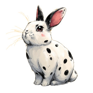 Ghibli Style Rabbit V2 Vinyl Car Decal Sticker – Waterproof & UV-Resistant 3.4133333333333336" Ghibli Style Rabbit V2 Vinyl Car Decal Sticker – Waterproof & UV-Resistant 3.4133333333333336"