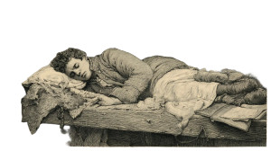 Sleeping Sailor Vinyl Car Decal Sticker – Waterproof & UV-Resistant 2.72"