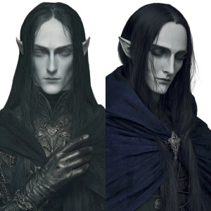 Timeless Elven Figure Vinyl Car Decal Sticker – Waterproof & UV-Resistant 3.4133333333333336"