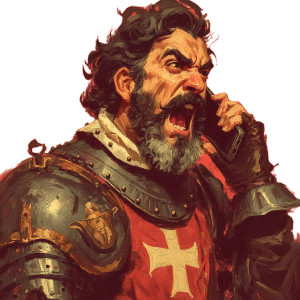 Angry Colonizer Vinyl Car Decal Sticker – Waterproof & UV-Resistant 6.826666666666667"