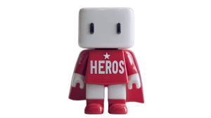 Minimalist Hero Vinyl Car Decal Sticker – Waterproof & UV-Resistant 5.4