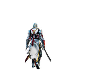Futuristic Templar Knight Vinyl Car Decal Sticker – Waterproof & UV-Resistant 6.1866666666666665"