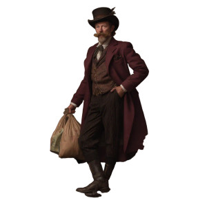 Wild West Salesman Vinyl Car Decal Sticker – Waterproof & UV-Resistant 3.4133333333333336" Wild West Salesman Vinyl Car Decal Sticker – Waterproof & UV-Resistant 3.4133333333333336"