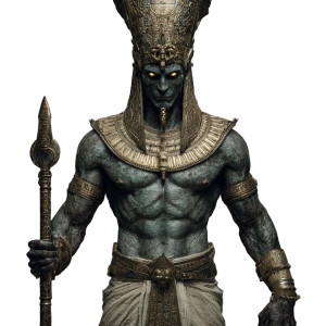 God Osiris Vinyl Car Decal Sticker – Waterproof & UV-Resistant 6.826666666666667"