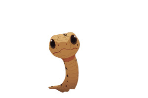 Smiling Anime Snake Vinyl Car Decal Sticker – Waterproof & UV-Resistant 2.986666666666667"