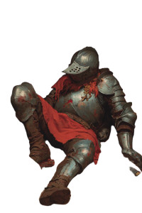 Rotted Knight Vinyl Car Decal Sticker – Waterproof & UV-Resistant 4.4