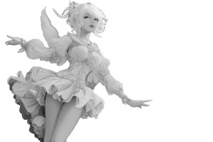 Ethereal Maiden V2 Vinyl Car Decal Sticker – Waterproof & UV-Resistant 2.986666666666667"