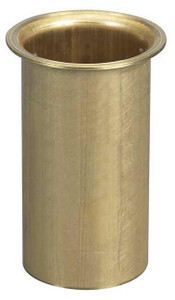 Moeller Marine 1 Inch Boat Drain Plug Tube | Lasting Seal, Brass End, For Snap-Tite/ Turn-Tite/ Trail-N-Bail Plugs