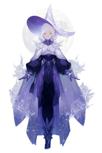 Celestial Elf Girl Vinyl Car Decal Sticker – Waterproof & UV-Resistant 4.4