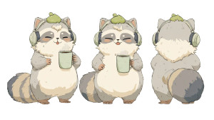 Cozy Tanuki Character Vinyl Car Decal Sticker – Waterproof & UV-Resistant 2.72" Cozy Tanuki Character Vinyl Car Decal Sticker – Waterproof & UV-Resistant 2.72"