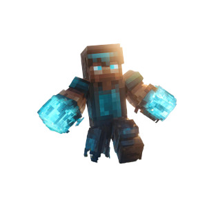 Powerful Minecraft Character Vinyl Car Decal Sticker – Waterproof & UV-Resistant 3.4133333333333336"
