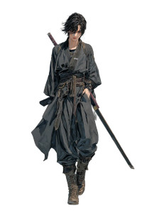 Broken Swordsman Youth Vinyl Car Decal Sticker – Waterproof & UV-Resistant 4.4