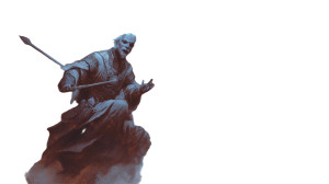 Ghostly Mage Spirit Vinyl Car Decal Sticker – Waterproof & UV-Resistant 2.72"