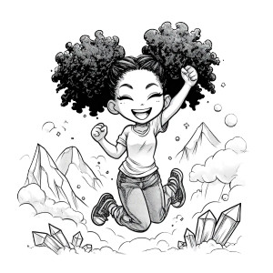 Joyful Girl Jumping V2 Vinyl Car Decal Sticker – Waterproof & UV-Resistant 6.826666666666667" Joyful Girl Jumping V2 Vinyl Car Decal Sticker – Waterproof & UV-Resistant 6.826666666666667"