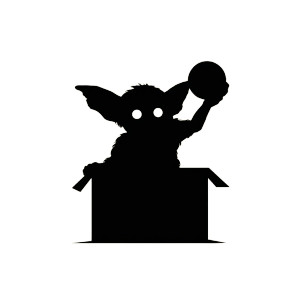 Proud Goblin Logo Vinyl Car Decal Sticker – Waterproof & UV-Resistant 3.4133333333333336"