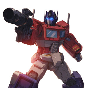 Optimus Prime Anime Vinyl Car Decal Sticker – Waterproof & UV-Resistant 3.4133333333333336"