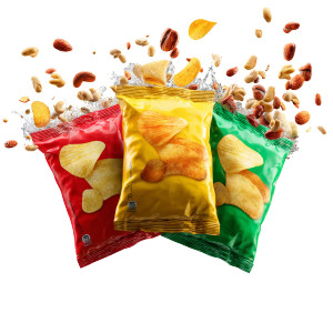 Colorful Chip Packages Vinyl Car Decal Sticker – Waterproof & UV-Resistant 6.826666666666667"