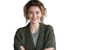 Confident Business Woman V9 Vinyl Car Decal Sticker – Waterproof & UV-Resistant 5.4